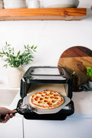 Indoor-Pizzaofen mit Pizzastein – 371 °C, 30 cm Pizza