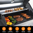 3-in-1 Gasgrill mit Grillplatte & 4 Brennern | 49.000 BTU