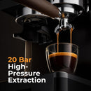 Espressomaschine mit Mahlwerk und Dampflanze | 20 Mahlgrade