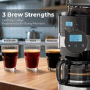 Kaffeemaschine mit Mahlwerk – Filterkaffee für 10 Tassen