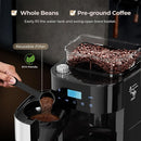 Kaffeemaschine mit Mahlwerk – Filterkaffee für 10 Tassen