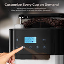 Kaffeemaschine mit Mahlwerk – Filterkaffee für 10 Tassen