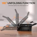 3-in-1 Panini-Grill 1000 W | Sandwichmaker & Kontaktgrill