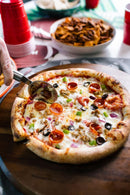 Indoor-Pizzaofen mit Pizzastein – 371 °C, 30 cm Pizza