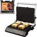 3-in-1 Kontaktgrill 1600 W mit Automatikprogrammen