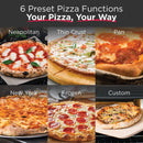 Indoor-Pizzaofen mit Pizzastein – 371 °C, 30 cm Pizza