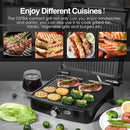 Panini-Grill für 4 Sandwiches – 180° Kontaktgrill