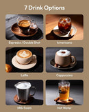 Vollautomatische Espressomaschine mit Mahlwerk & Milchsystem