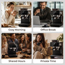 Espressomaschine mit Mahlwerk und Dampflanze | 20 Mahlgrade