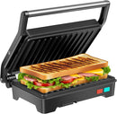 3-in-1 Panini-Grill 1000 W | Sandwichmaker & Kontaktgrill
